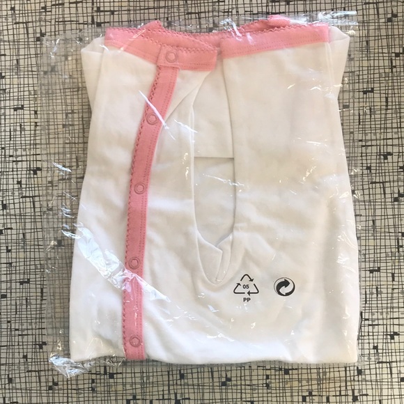 Organic Cotton open foot sleeper - Picture 2 of 5